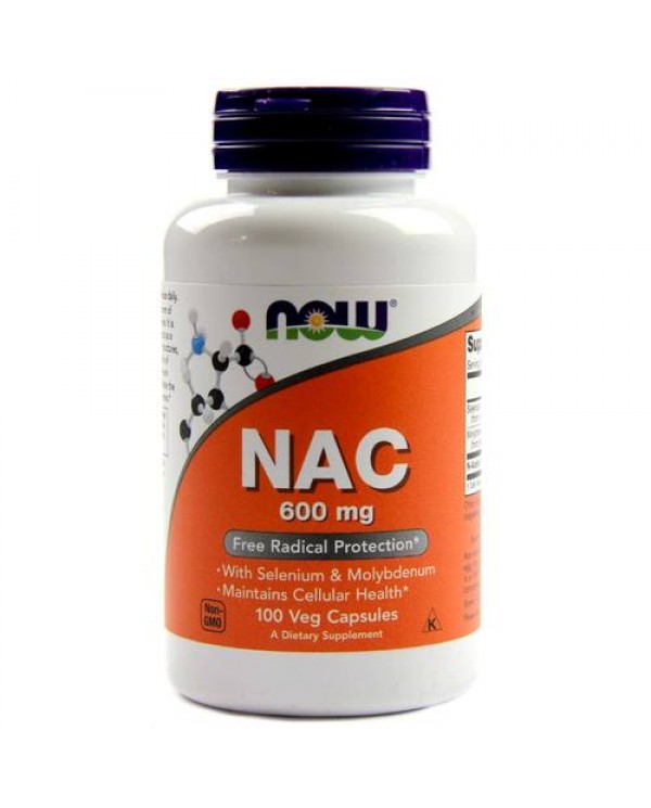 Now Foods - NAC 600mg - 100 Caps